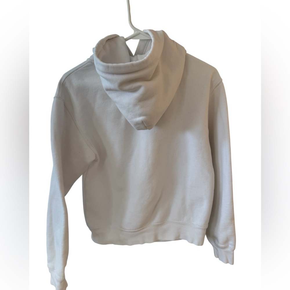Aritzia White Women's Pullover Hoodie - Picture 4 of 13